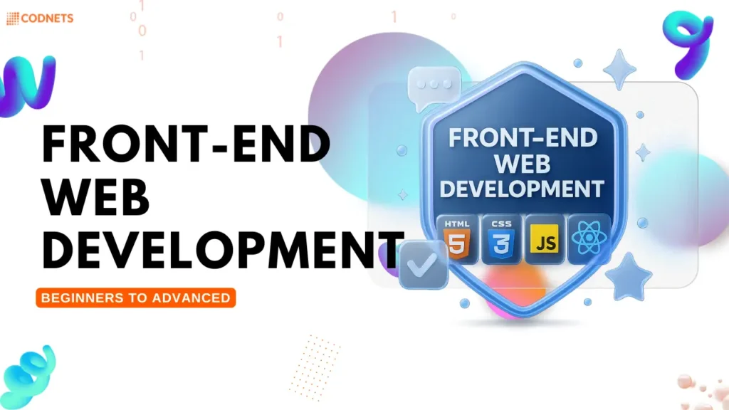 Front-End Web Development Course with HTML CSS JavaScript React