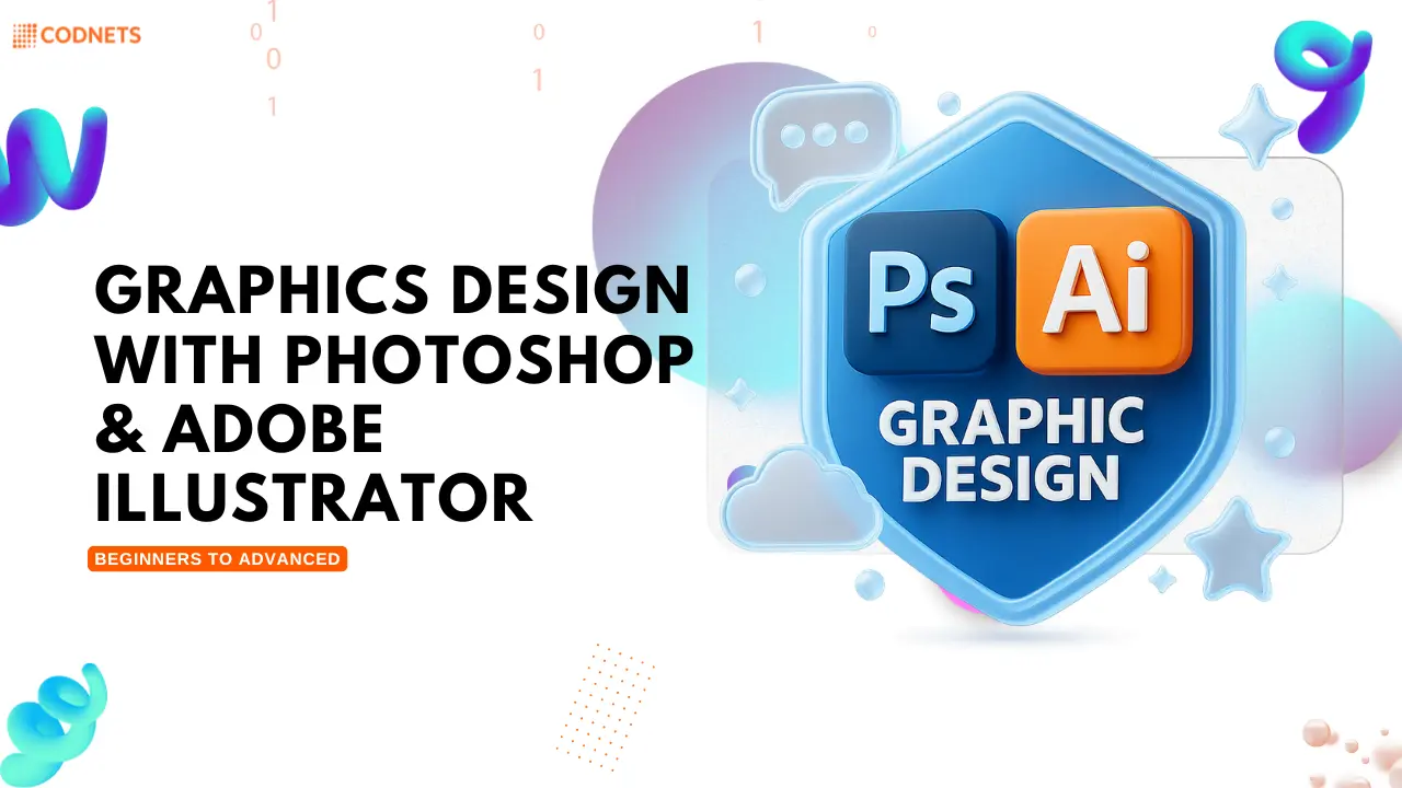 Graphics Design Training with Adobe Photoshop and Illustrator